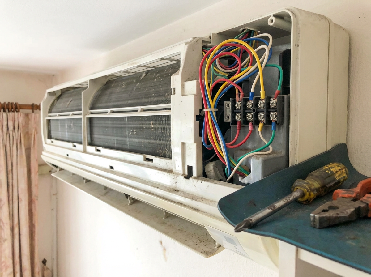 空调连接线路检查