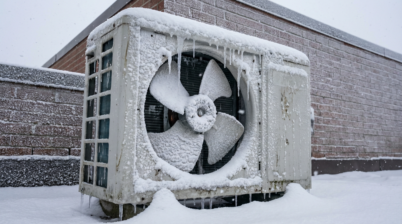 室外机结霜场景